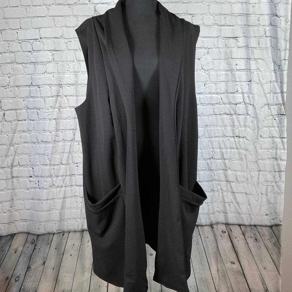 NWT LTS sleeveless duster